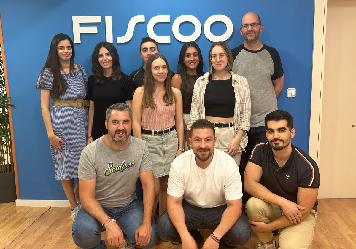 Equipo de la startup Fiscoo.