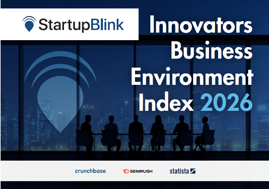 Portada del Informe IBEI 2026 de StartupBlink