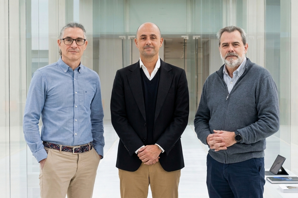 Parte del equipo de la startup finalista en Alhambra Venture, Fibtray®