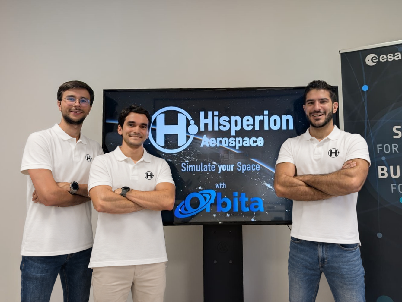 Equipo de la startup Hisperion Aerospace, que estará en Alhambra Venture.