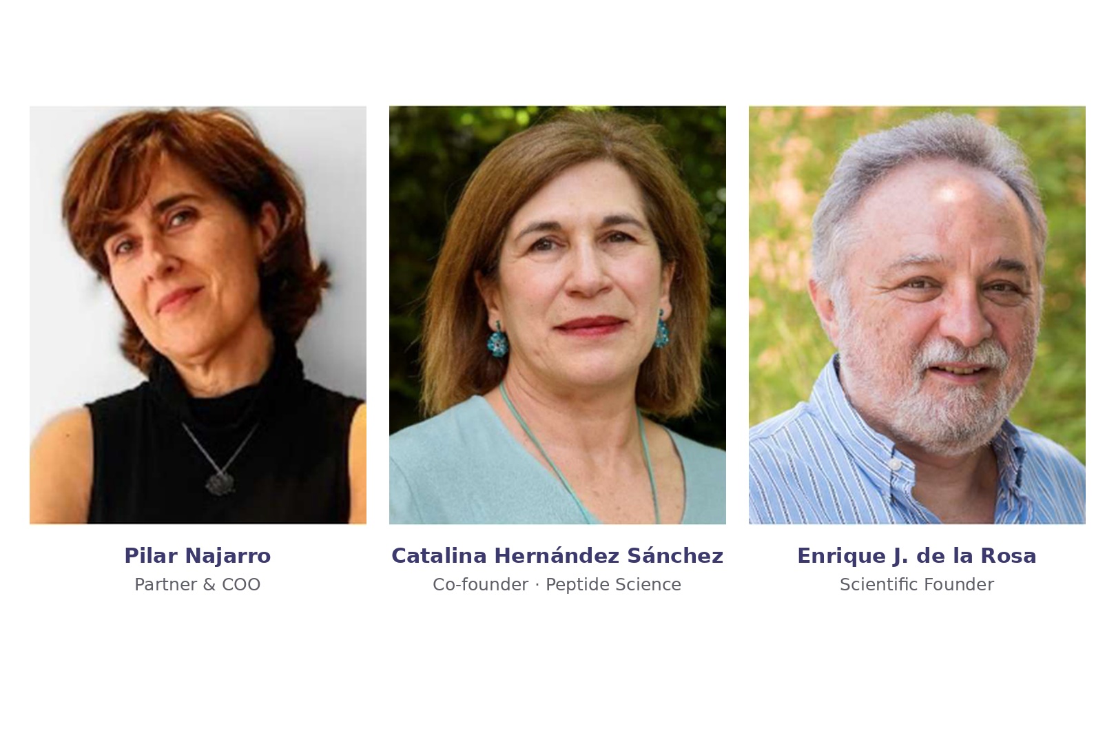 Equipo de la biotecnológica española Luminara Therapeutics.