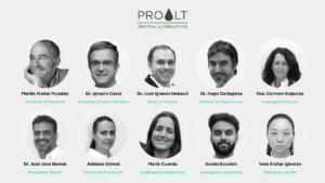 Equipo de la biotecnológica madrileña Protein Alternatives (ProAlt)